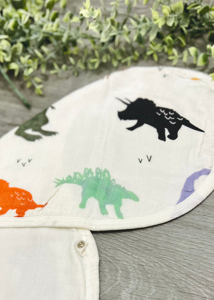 Convertible Dino Burp Cloth