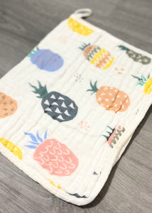 Muslin Pineapple Burp Cloth