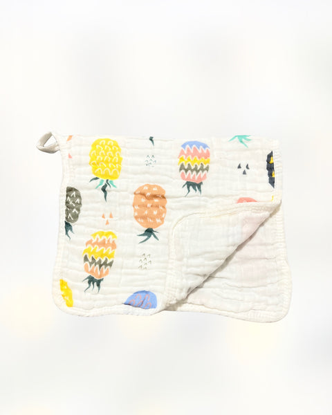 Muslin Pineapple Burp Cloth